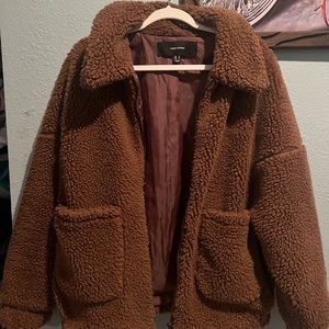Brown Sherpa Jacket